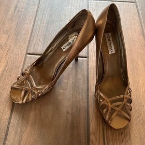 Gold Steve Madden Shoes